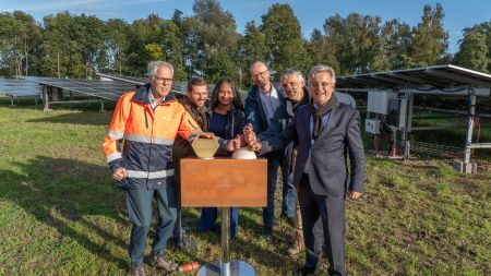 Opening zonneweides Alphen Noord