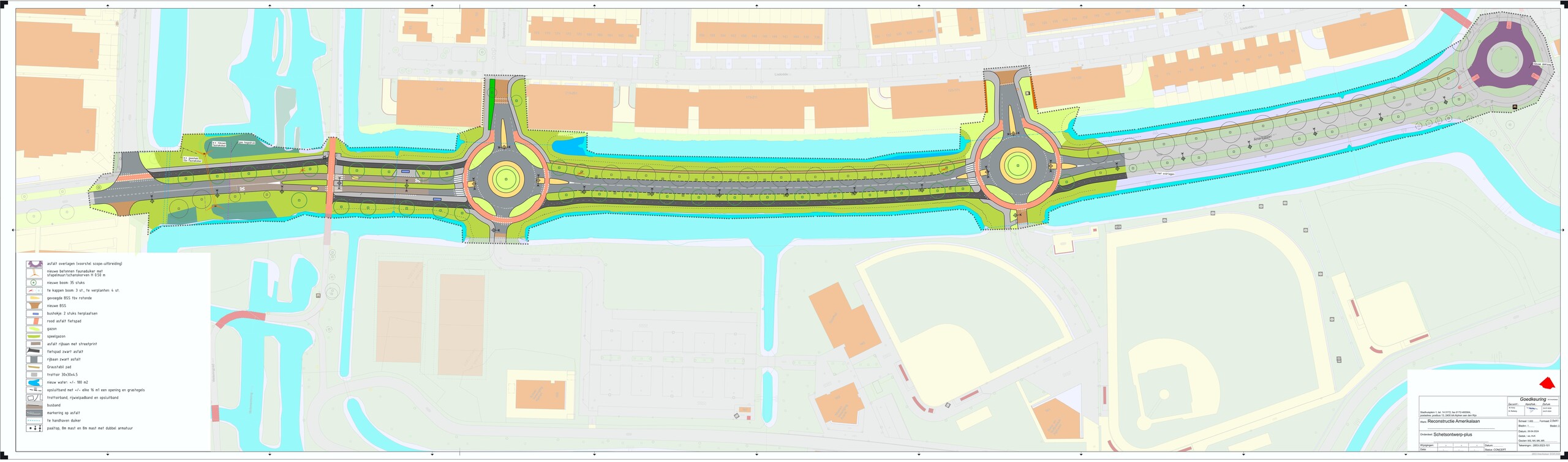 Reconstructie Amerikalaan